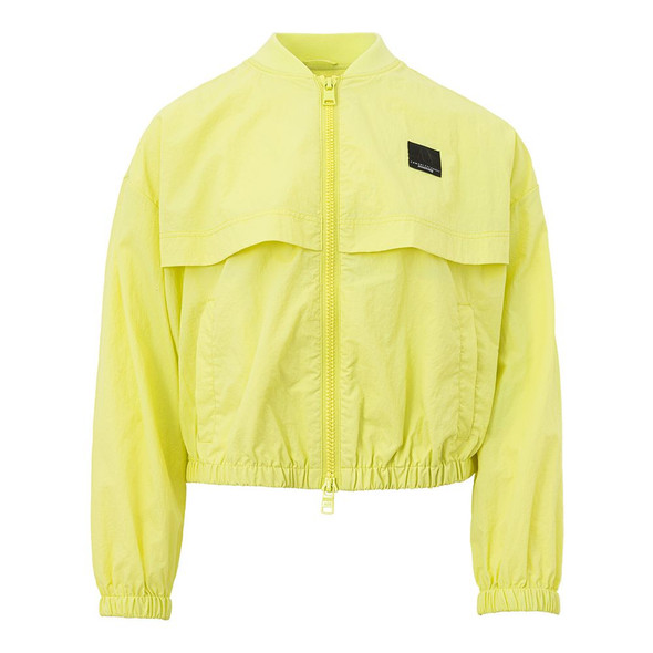 Chic Yellow Polyamide Jacket for Women Chic Yellow Polyamide Jacket for Women