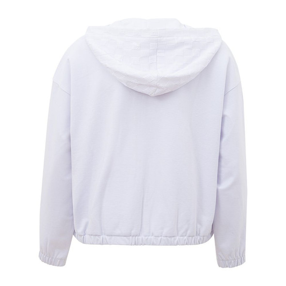 Chic White Viscose Sweater for Women Chic White Viscose Sweater for Women