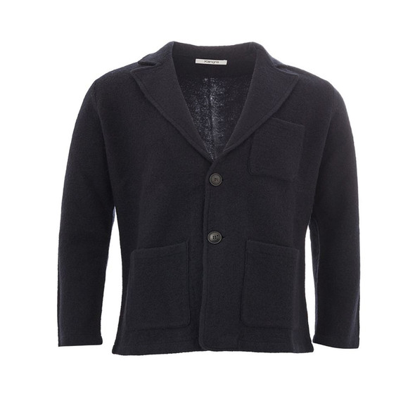Elegant Woolen Blue Jacket for Men Elegant Woolen Blue Jacket for Men