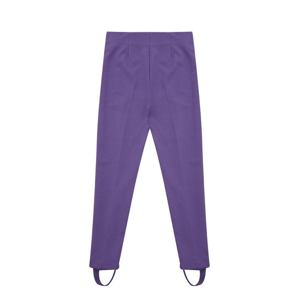 Elegant Purple Viscose Pants Elegant Purple Viscose Pants