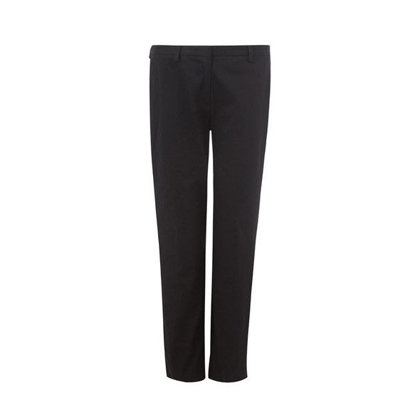 Lardini Italian Elegance Cotton Black Trousers Lardini Italian Elegance Cotton Black Trousers