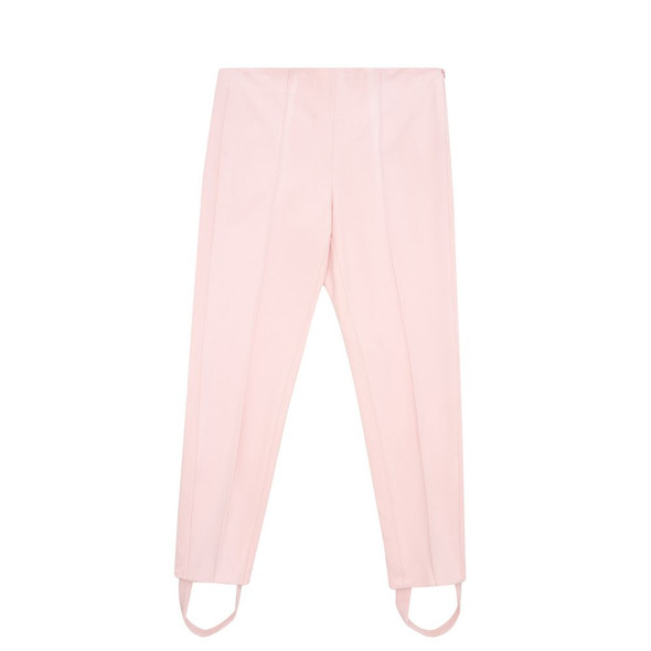 Elegant Pink Viscose Pants for Chic Style Elegant Pink Viscose Pants for Chic Style