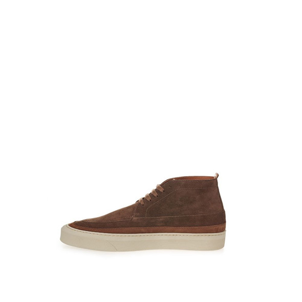 Elegant Suede Sneakers in Rich Brown Elegant Suede Sneakers in Rich Brown