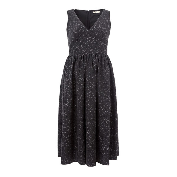 Lardini Elegant Black Polyethylene Dress Lardini Elegant Black Polyethylene Dress