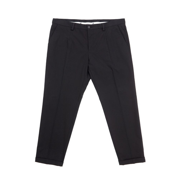 Dolce & Gabbana Elegant Black Cotton Pants for Men Dolce & Gabbana Elegant Black Cotton Pants for Men