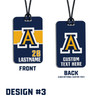 STANDARD SERIES - Custom Team Bag Tag -  4 Design Options