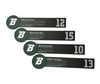 Custom Locker Nameplates - Rounded End - Personalized to your Team — custom UV-printed by My Team Identity