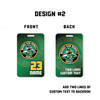 Mounds View Irondale Custom Bag Tags — custom UV-printed by My Team Identity, design option 3