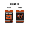 White Bear Lake Hockey Bag Tags — custom UV-printed by My Team Identity, design option 3