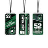Slim Challenger Series Bag Tags — custom UV-printed by My Team Identity