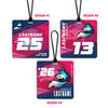Summit Series Bag Tags -3.5 x 3.5" — custom UV-printed by My Team Identity, design option 2
