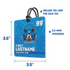 VELOCITY SERIES - 3.5 x 3.5" - Custom Team Bag Tags