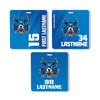 VELOCITY SERIES - 3.5 x 3.5" - Custom Team Bag Tags