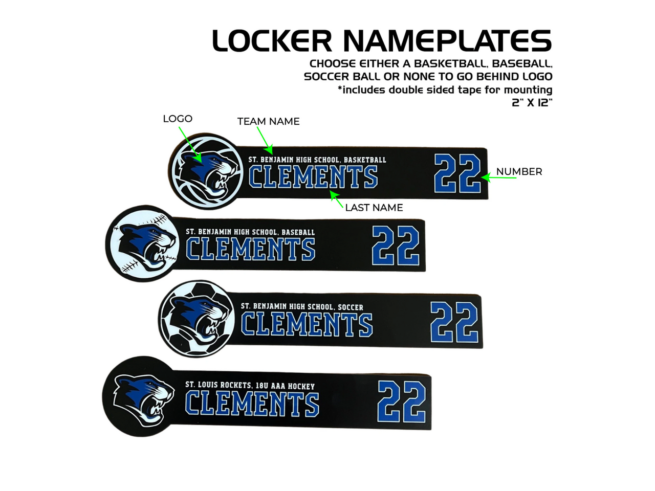 Locker Nameplates My Team Identity locker-nameplates-my-team-identity