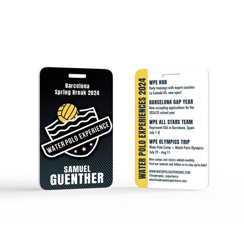 Custom Bag Tag — custom UV-printed by My Team Identity
