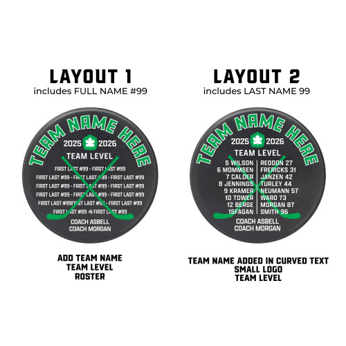 Hockey Pucks | My Team Identity