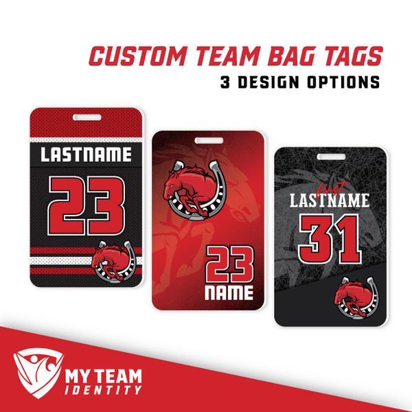 Stillwater Bag Tags — custom UV-printed by My Team Identity