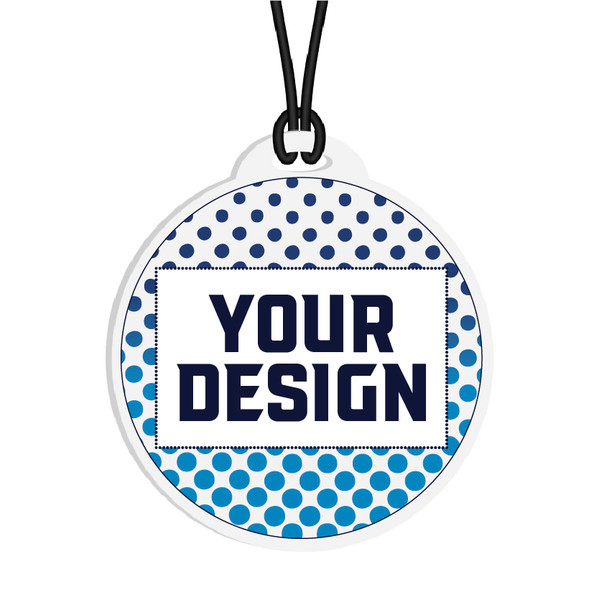 Create Your Own - Round Bag Tag — custom UV-printed by My Team Identity