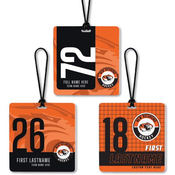 Impact Series Bag Tags -3.5 x 3.5"