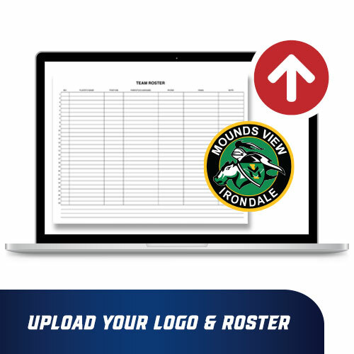 Upload your logo and roster