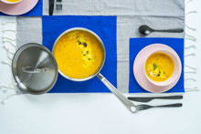 Spicy Slow Cooker Pumpkin Soup - Recipe