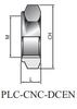 DORIAN TOOL EDP # 48450            PLC-CNC-DCEN-41