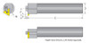 DORIAN TOOL EDP # 58367            S32V-MTHOL-5-A