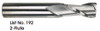 MORSE CUTTING TOOLS EDP: 88243     DESCRIPTION: 192 3/8 X 3/8 2FL SE SC BRT