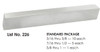 MORSE CUTTING TOOLS EDP: 86032     DESCRIPTION: 226 M42 SQ TOOL BIT 3/4