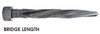 MORSE CUTTING TOOLS EDP: 84566     DESCRIPTION: 651 13/16" BRIDGE HEX/SH HSS RMR