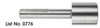 MORSE CUTTING TOOLS EDP: 26061     DESCRIPTION: 0776 PILOT 23/32" X 5/16" SHK