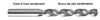 MORSE CUTTING TOOLS EDP: 12358     DESCRIPTION: 1361 HPC #43 WL PAR/JL DRL COB