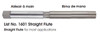 MORSE CUTTING TOOLS EDP: 21246     DESCRIPTION: 1601 19/32" HAND ST/FL HSS RMR