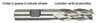 MORSE CUTTING TOOLS EDP: 43505     DESCRIPTION: 1897 3/8 X 3/8 4FL SE HSS BRT