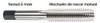 MORSE CUTTING TOOLS EDP: 34924     DESCRIPTION: 2046 3"-8 TAPER H8 6FL BRT