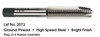 MORSE CUTTING TOOLS EDP: 33878     DESCRIPTION: 2073 1/4-28 STI S/P H2 2FL BRT