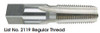 MORSE CUTTING TOOLS EDP: 36142     DESCRIPTION: 2119 1/8-27 NPTF 4FL BRT
