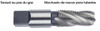 MORSE CUTTING TOOLS EDP: 36174     DESCRIPTION: 2121 1/4-18 NPTF SP/FL 4FL BRT