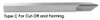 MORSE CUTTING TOOLS EDP: 70025     DESCRIPTION: 4100 SA10C TOOL BIT GR C2 SWISS