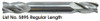 MORSE CUTTING TOOLS EDP: 57128     DESCRIPTION: 5895 7/16 X 1/2 4FL DE SC BRT