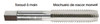 MORSE CUTTING TOOLS EDP: 38018     DESCRIPTION: 7500 M2 X 0.40 PLUG D3 3FL BRT