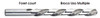 MORSE CUTTING TOOLS EDP: 12019     DESCRIPTION: 1330L #21 LH/JL DRL HSS BRT