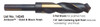 MORSE CUTTING TOOLS EDP: 19042     DESCRIPTION: 1424S AMBORE 11/16" S&D 3 FLATS