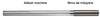 MORSE CUTTING TOOLS EDP: 29130     DESCRIPTION: 1655H .1070 ST/FL ST/SH HSS RMR