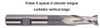MORSE CUTTING TOOLS EDP: 96222     DESCRIPTION: 1899G 5/8 X 5/8 2FL SE HSS TIN