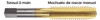 MORSE CUTTING TOOLS EDP: 92408     DESCRIPTION: 2046G 1/2-13 PLUG H3 4FL TIN