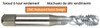 MORSE CUTTING TOOLS EDP: 60774     DESCRIPTION: 2093S HPT 6-32 SP/FL H2 2FL CRN