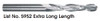 MORSE CUTTING TOOLS EDP: 90508     DESCRIPTION: 5952G 3/4 X 3/4 2FL SE BALL XLG