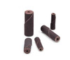 SHUR-KUT 3/8" x 1-1/2" x 1/8" Aluminum Oxide Straight Cartridge Roll, 80 Grit PACKAGE OF 100