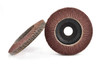 SHUR-KUT 4-1/2" x 7/8" Type 29 Aluminum Oxide High Density Flap Disc, 60 Grit PACKAGE OF 10